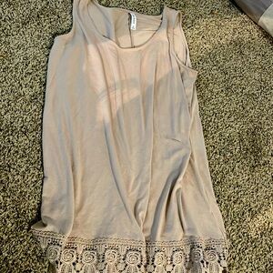 Look at the bottom of this dress!